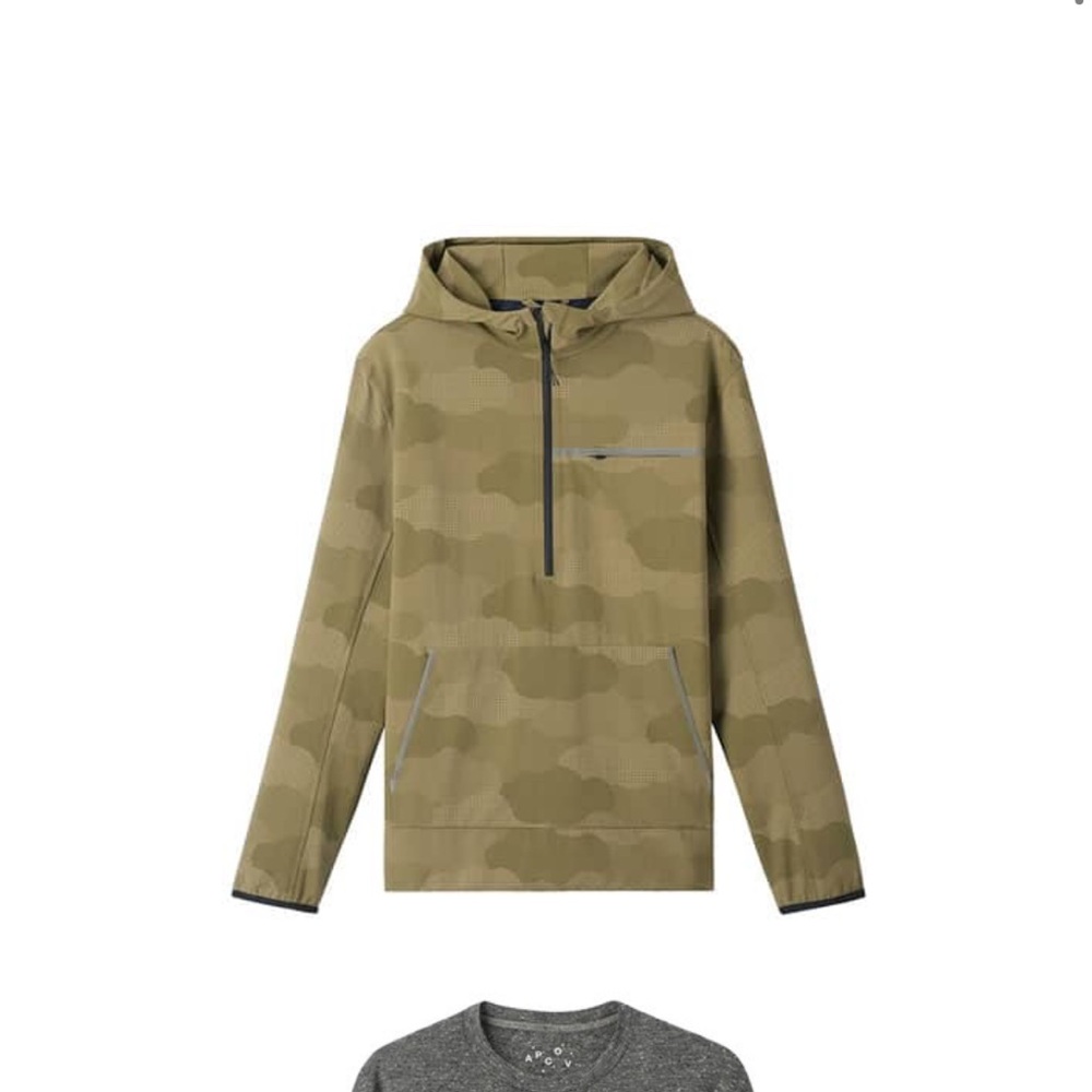 A.P.C.O.V running anorak